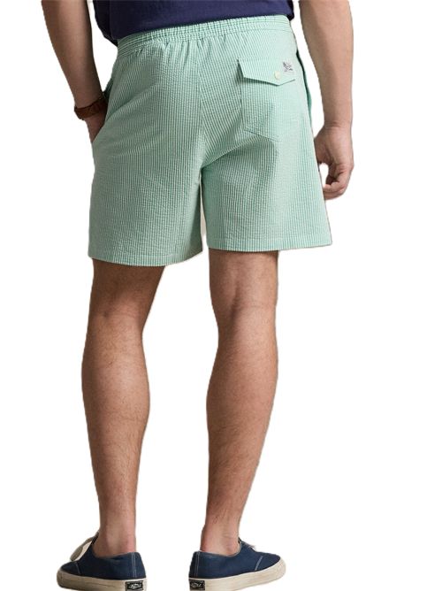 POLO RALPH LAURENPantaloncini da bagno traveler-mid-trunk green Polo Ralph Lauren | 710-957784-502KEYWESTGREEN STRIPE